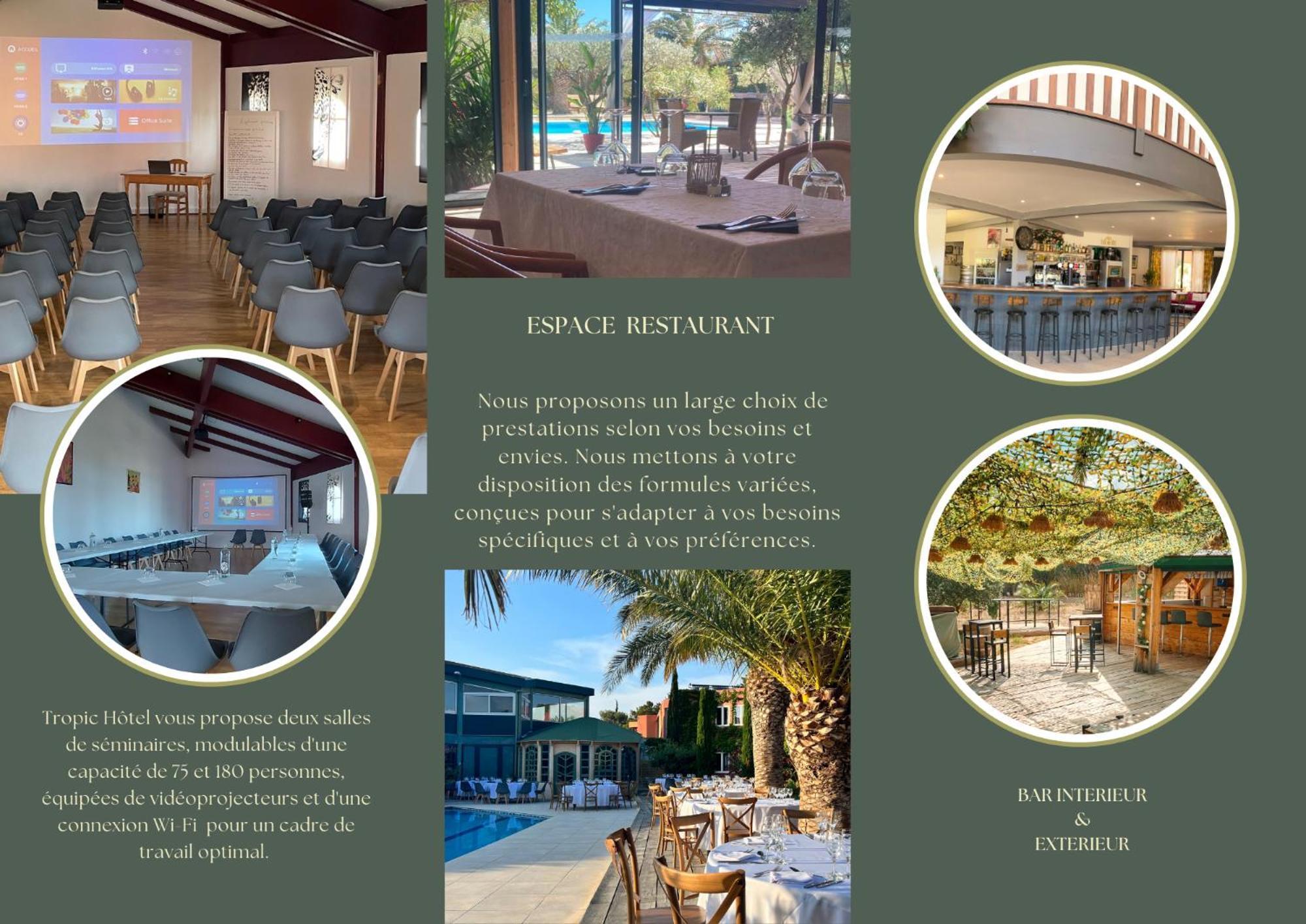 Tropic Hotel Rivesaltes Dış mekan fotoğraf